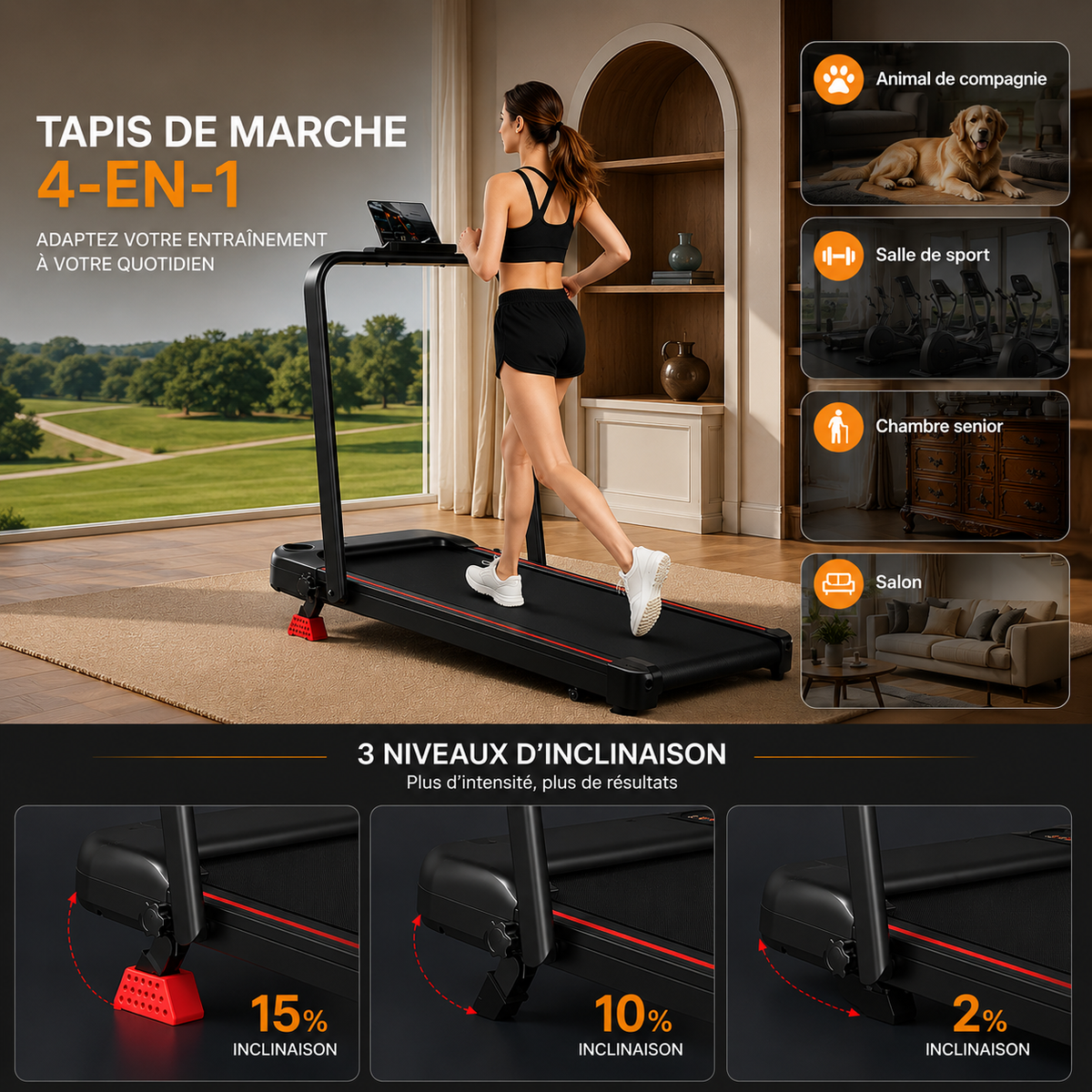Tapis de course C500 | CoziRun™