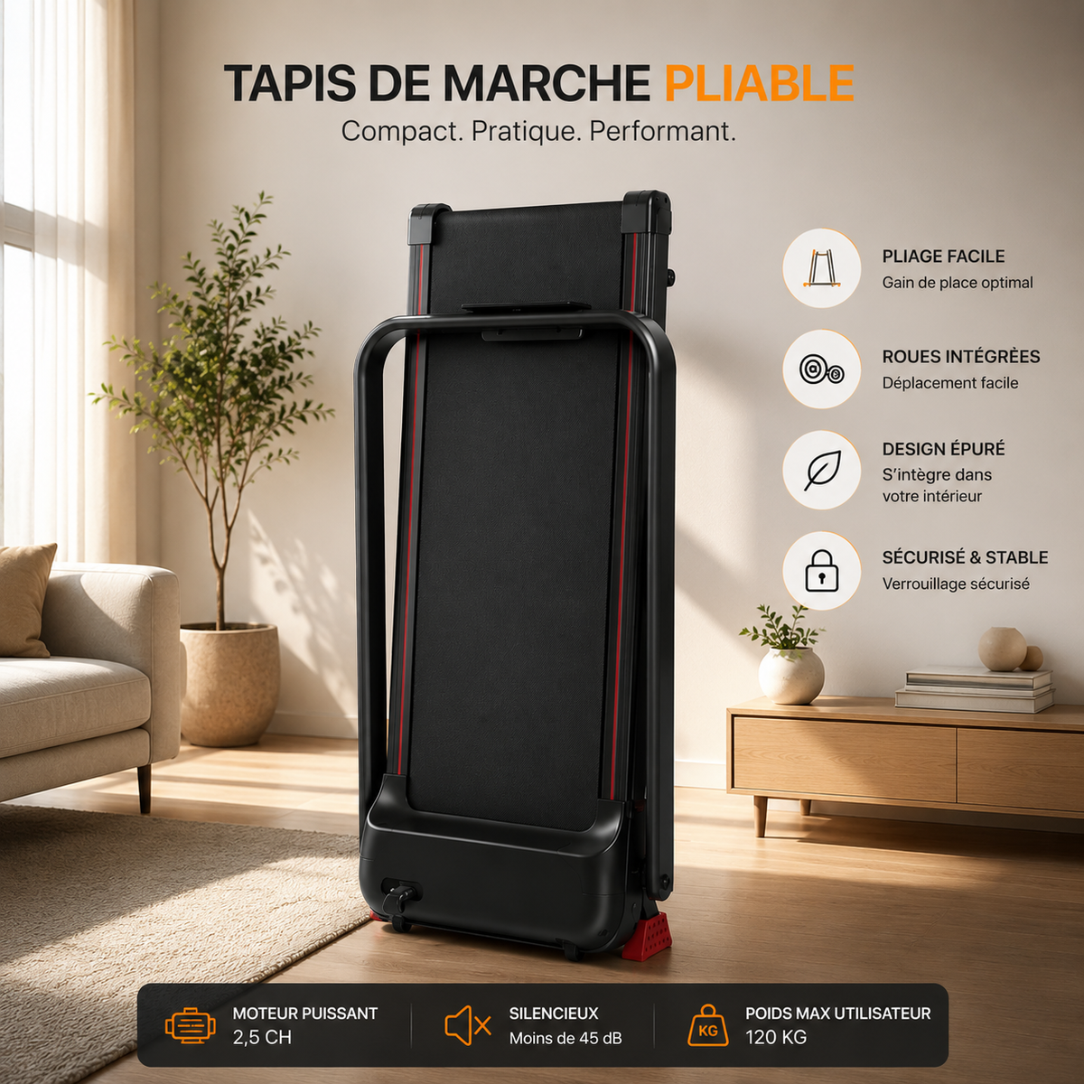 Tapis de course C500 | CoziRun™